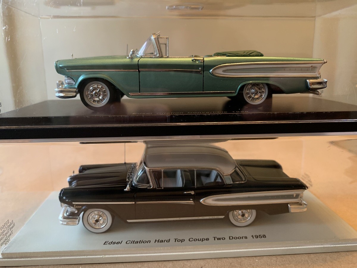 ミニカー SPARK Edsel Citation Convertible 1958 SPARK-MODEL S2961 Scale 1/43 | EDSEL CITATION CONVERTIBLE 2