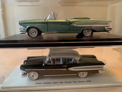 ミニカー SPARK Edsel Citation Convertible 1958 SPARK-MODEL S2961 Scale 1/43 | EDSEL CITATION CONVERTIBLE 2