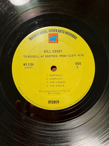 Bill Cosby Wonderfulness Vintage Vinyl -(VG) WS-1634 LP -All Original-Warner - Picture 5 of 6