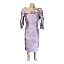 Dress Code By Veromia DC324S Dress Bow, Mother Of The Bride, UK 10 Vintage Pink