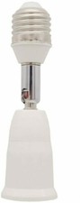 D-worthy 5 inch E27 to E27 LED Light Bulb Lamp Holder Flexible Extension ADAPTER