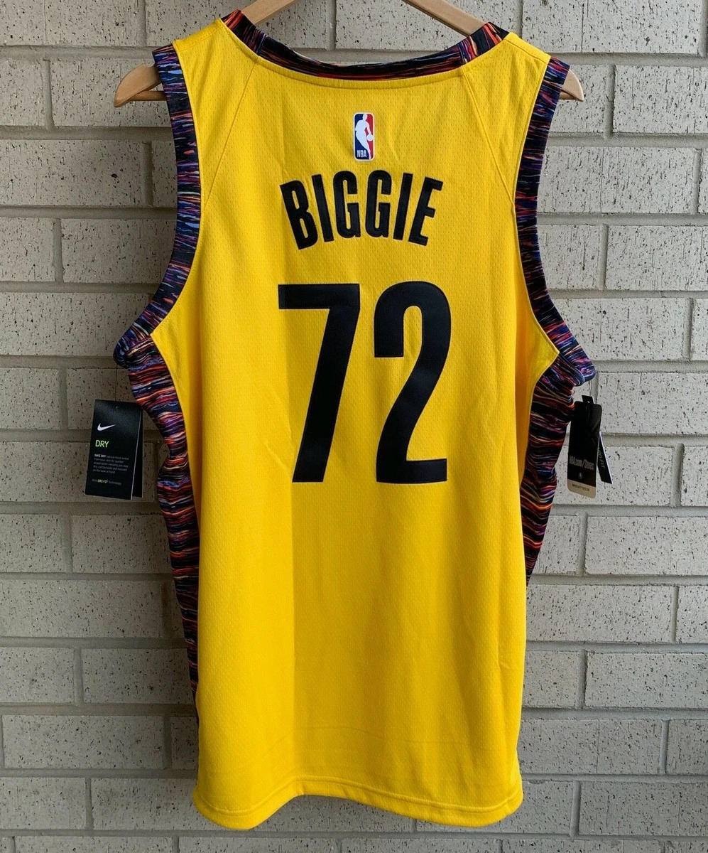 Nike Brooklyn Nets Biggie Swingman Jersey Amarillo