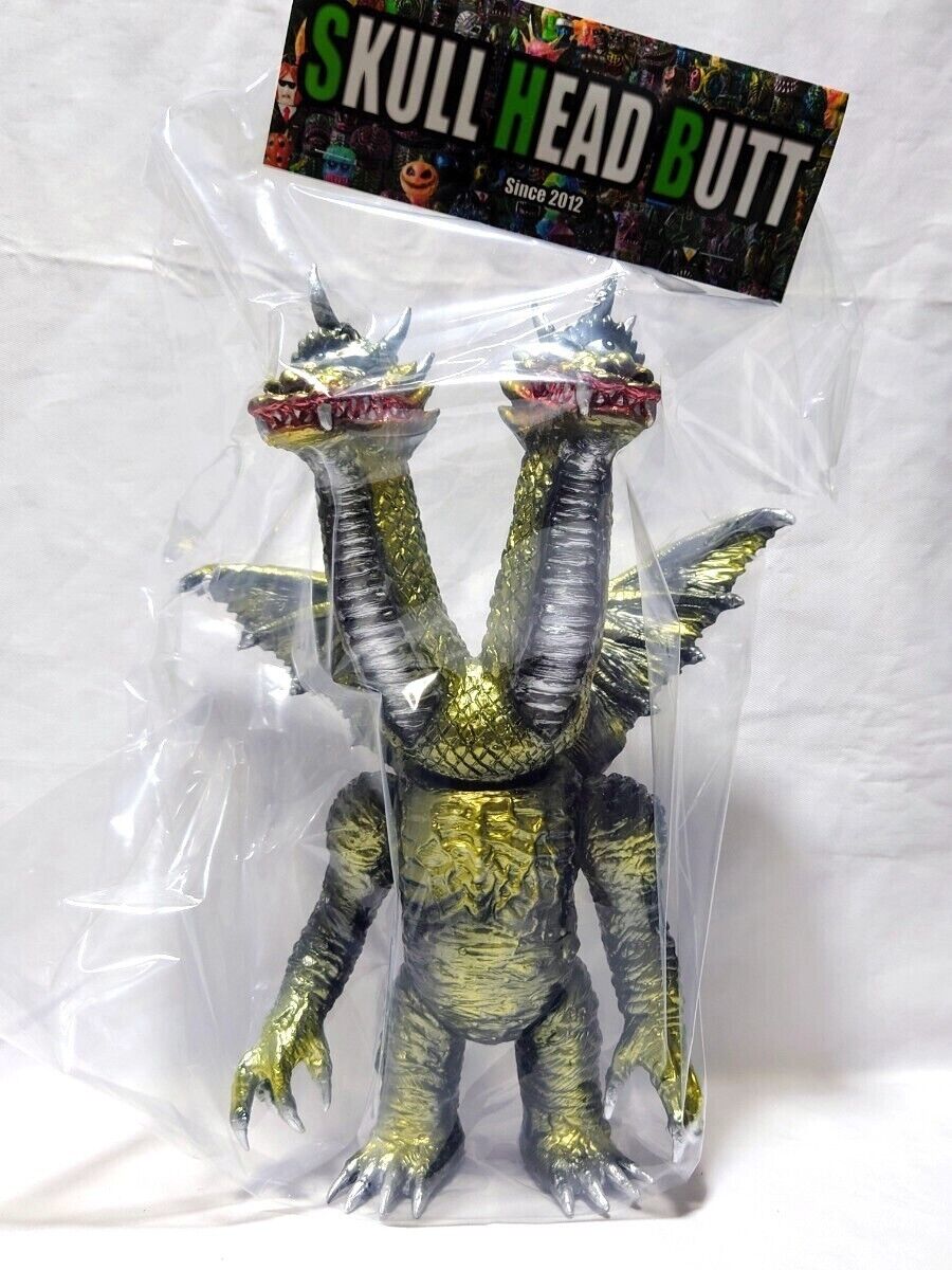 Dragon X Marmit Skull Head Butt King Ghidorah Mutants Gold Dragon X Marmit Skull Head Butt King Ghidorah Mutants Gold