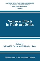 Michael M. Carroll (U. A.) | Nonlinear Effects In Fluids And Solids | Buch