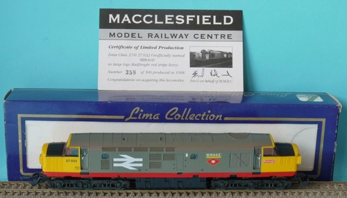 LIMA L204786 CLASS 37 MIRAGE LIMITED EDITION BR RAILFREIGHT 37032 MAY BE UNBENUTZT | Zustand: Used