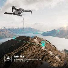 4D-V4 Foldable RC Drone with 4K HD Camera, 3 Batteries (52 Mins Flight), WiFi