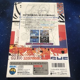 THE KING OF FIGHTERS 96 COLLECTION KOF 96 Neo Geo CD Japan Import F/S FedEx DHL
