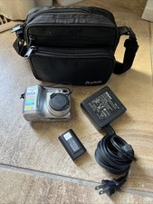 Nikon COOLPIX 4300 Digital Camera Silver 4.0MP 3x Zoom Retro, Battery, Charger