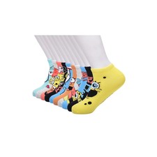 SpongeBob SquarePants Women's Low Cut Socks 10 Pair Pack Show Size 4-10 NEW