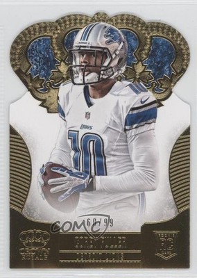 2013 Panini Crown Royale Gold Die-Cut 60/99 Corey Fuller #122 Rookie RC 1s8