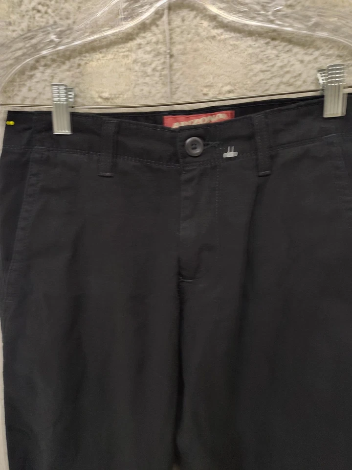 Arizona Jeans Co Hombres Pantalones 29x30 Negro Algodón B Original Recto Elástico Chino Foto 2 de 4