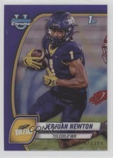 2024 Bowman U Chrome Purple Refractor 102/399 Jerjuan Newton #98 pe8