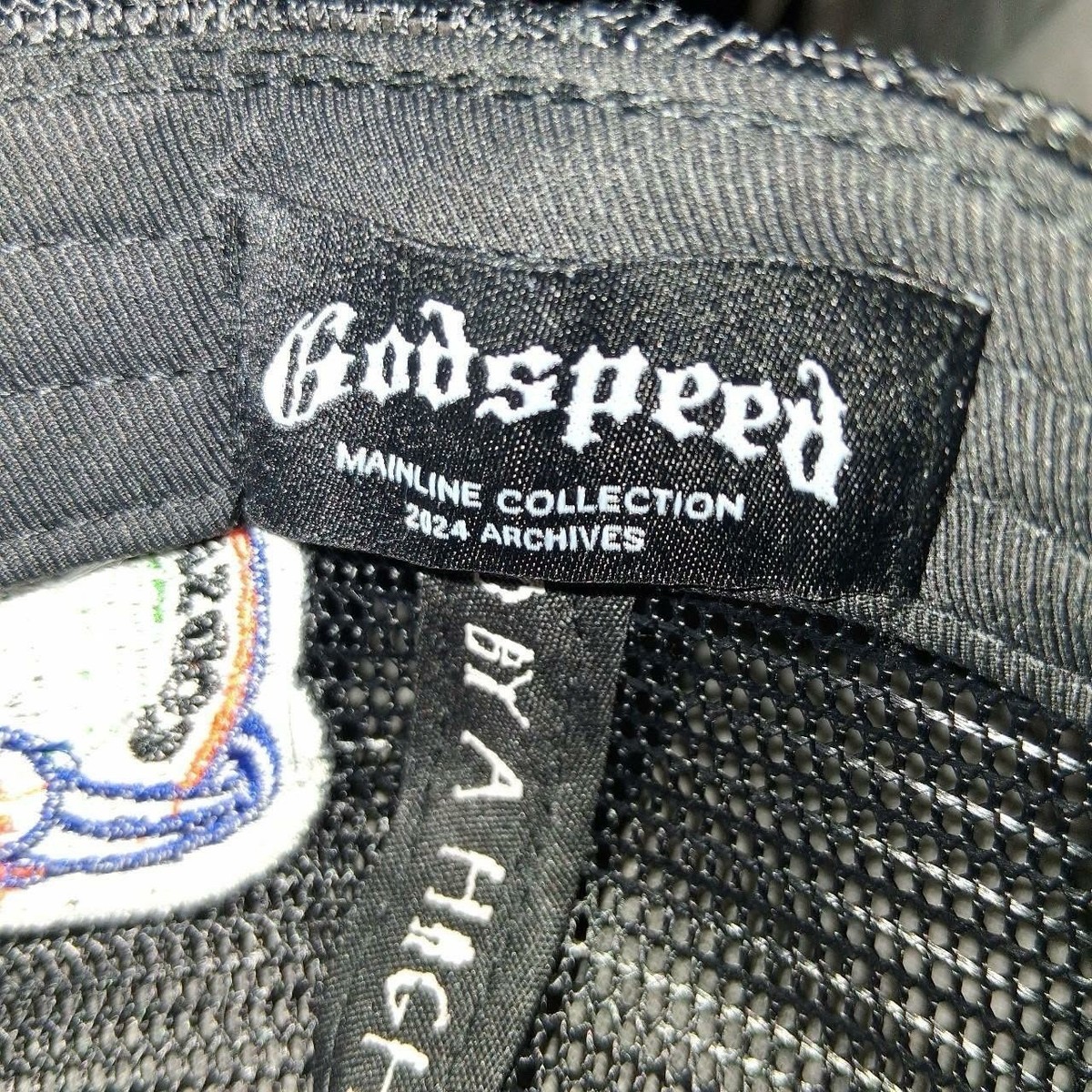 Godspeed Trucker Hat X The LOX Legacy Unisex Black X THE LOX LEGACY View 2