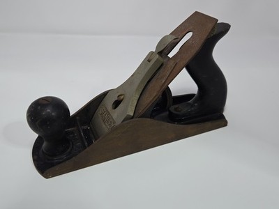 Vintage Stanley Bailey no. 4-1/2 Hand Plane Carpenter Woodworking Tool USA Made