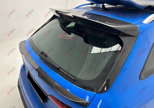Forged/Carbon Fiber Rear Window Side Spoiler Wing For Audi A4 allroad 2020-2025 - Picture 5 of 12