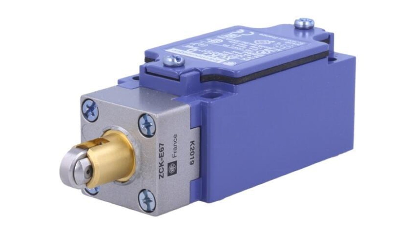 Limit switch, metal roller ø12mm, NO + NC, 10A XCKJ167D