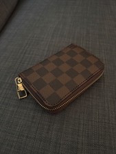 Louis Vuitton Geldbörse zippy Portemonnaie Braun Gold Neu Geldbeutel