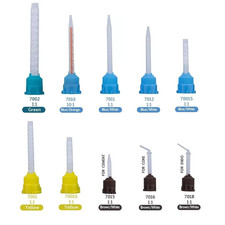 Dental Mixing Tips for Impression Material, C B, Cements Temporary Crowns 100/PK