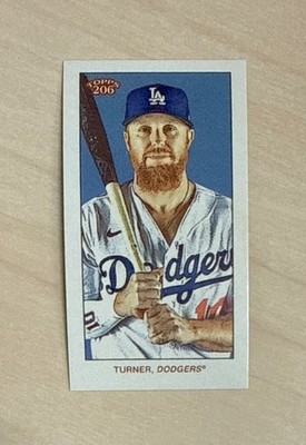 JUSTIN TURNER - 2022 Topps 206 [Base] - Wave 1 - #59 - LOS ANGELES DODGERS