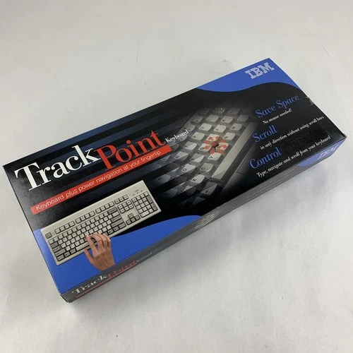 IBM 01K1259 Trackpoint PC Keyboard New Box Opened