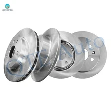 Set 4 Front 296mm-Rear 292mm Brake Disc Rotors For 2016 Chevrolet Malibu Limited