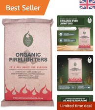 Natural Fire Lighters - Hassle-Free Ignition for BBQs and Firewood - 1 Pack 9.99 per lighter