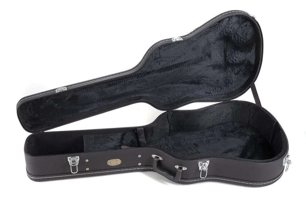 Gewa Economy Flat Top Gitarre Koffer Etui Westerngitarre Hard Case Holzkern