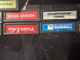 intellivision Games Lot Of 10 with a Intellivoice module