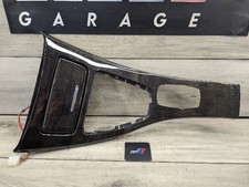 2011-2013 Bmw 335i E92 Center Console Trim 9214778 Bamboo Wood Oem