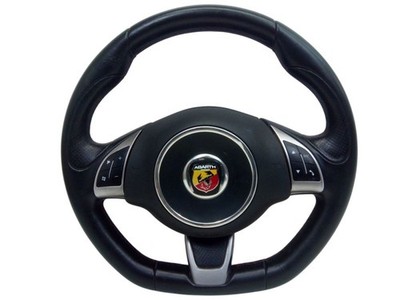 Leder-Sportlenkrad Multifunktion Passt für FIAT 500/595/695 1.4 ABARTH