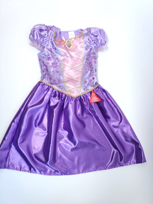 Disguise Disney Rapunzel Kostüm Mädchen Prinzessin Kleid Gr. M 7 bis 8 Jahre