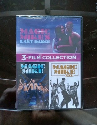 Magic Mike: 3-Film Collection (DVD, 2023) NEW! - 1/2: XXL/3: Mike's Last Dance