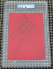 Dwayne Johnson The Rock Signed Autograph 5x7 Cut Book Page PSA/DNA Encapsulated