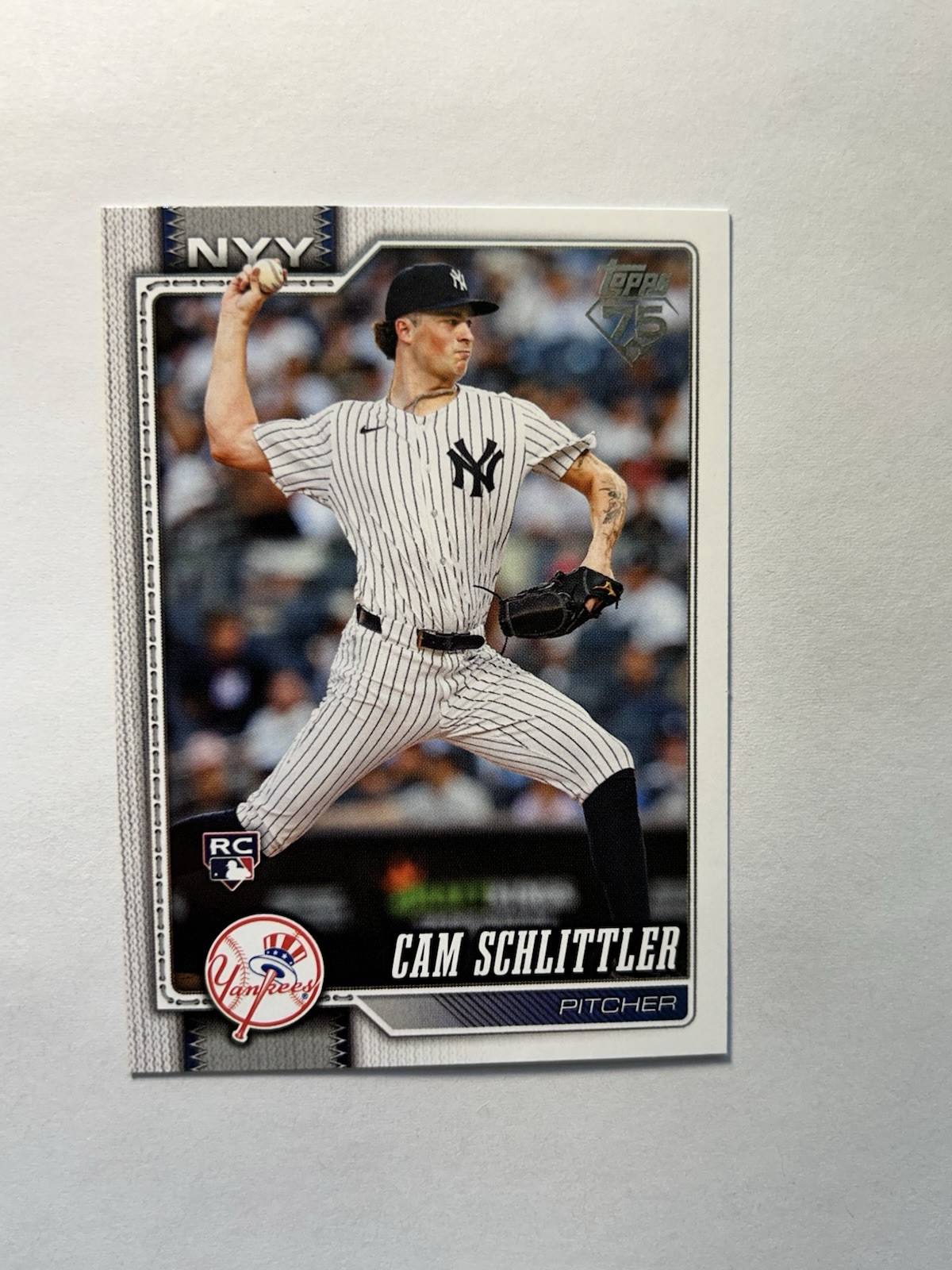 2026 Topps Series 1 - Cam Schlittler #111 (RC)