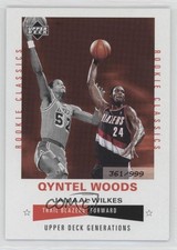 2002 Generations Rookie Classics 361/999 Qyntel Woods Jamaal Wilkes #213 HOF je2