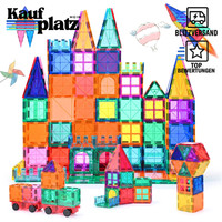 Magnetische Bausteine 100-Teilig FüR Kinder Ab 3 Jahren Stem-Spielzeug