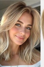 Highlight Short Wig 100 Human Hair 13x4 Lace Front Wig