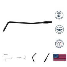 Durable 6mm Steel Tremolo Arm for Strat-Style Electric Guitars - Black Finish