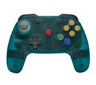 Brawler64 Wireless Controller Bluetooth Transparent Blue - Nintendo Switch