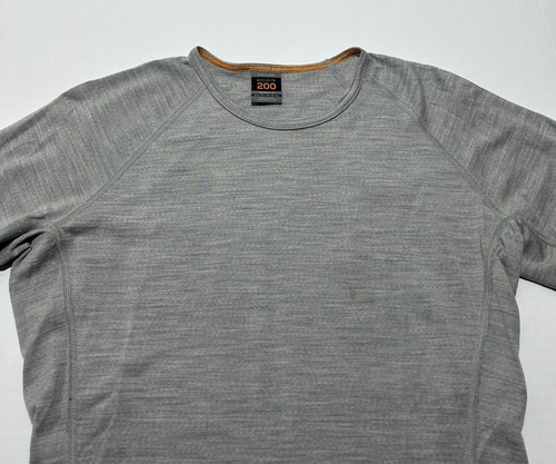 Icebreaker Pullover Damen Größe M Bodyfit 200 Merinowolle Thermo Baselayer - Bild 2 von 8