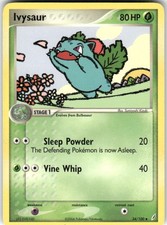 Ivysaur 34/100 Uncommon Crystal Guardians Pokemon Moderately Played on eBay