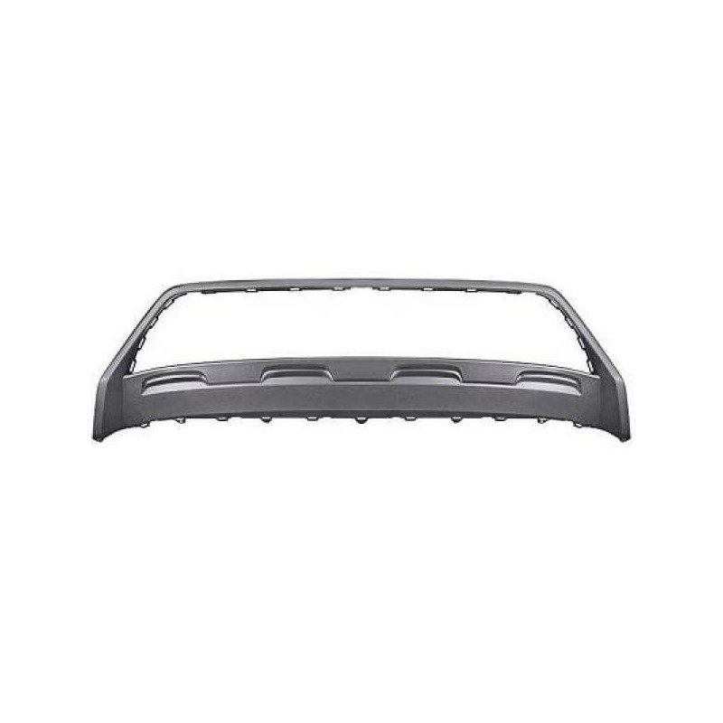 Moulure centrale pare-choc avant pour rénovation carrosserie Volkswagen Tiguan 2 grise