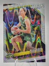 2025 Prizm WNBA Sue Bird #38 White Seismic Prizm SP Seattle Storm