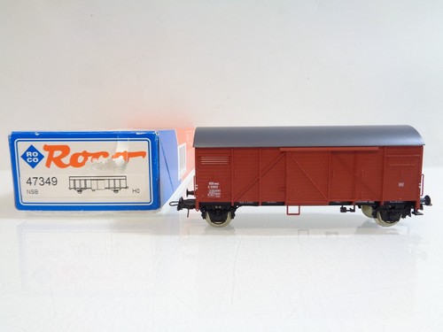 Roco H0 47349 AC ged. Güterwagen der NSB in OVP für Märklin BH3811 | Zustand: Gebraucht