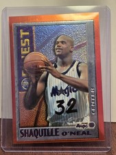 Shaquille O'Neal [Borderless Refractor] #M22 Prices | 1995 Finest