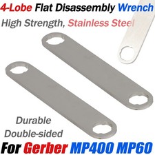 4-Lobe Flat Disassembly Wrench Parse Tool Spanner Kit For Gerber MP400 MP60 Pair