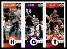 1996-97 Upper Deck Collector's Choice Mini Tyrone Hill/Brian Grant/Kurt Thomas