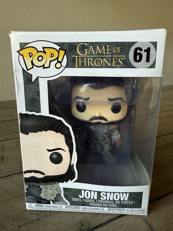 Funko Pop! Game Of Thrones Jon Snow 61 with Protector