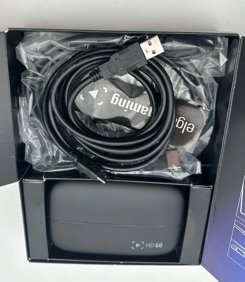 Elgato Game Capture HD60 (w/Cables) Untested - Image 3 of 4