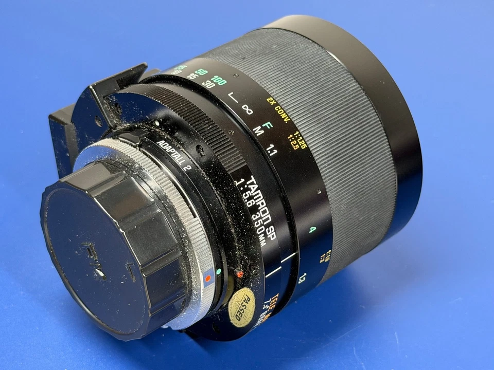 Tamron SP 350mm F5.6 Adaptall 2 Lens Telephoto Manual Focus - Image 4 of 4